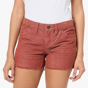 NWT Carve Designs Corduroy Shorts in Rust
